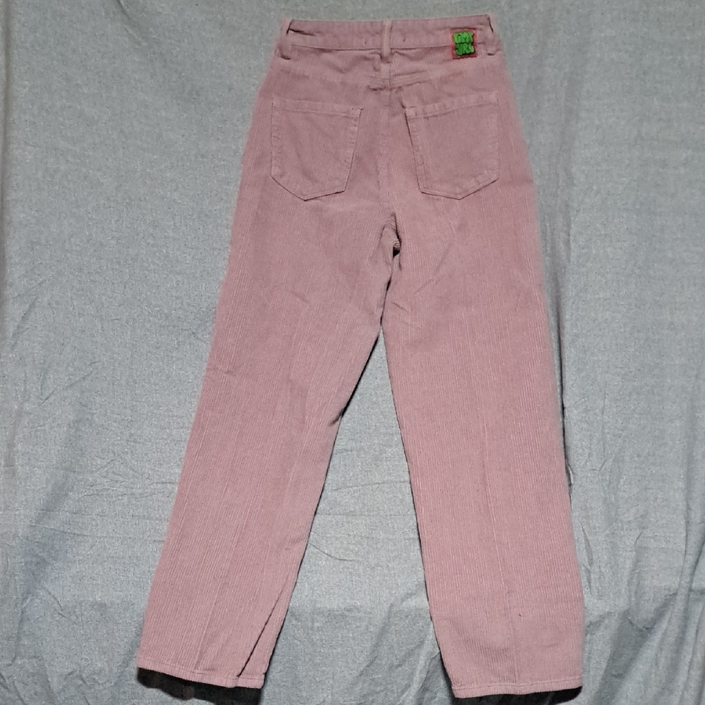 240 - 🧸 Empyre dusty Pink Corduroy Pants | Y2K Indie Cool | Size 2 - Picture 6 of 7